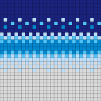 5 color gradient hat