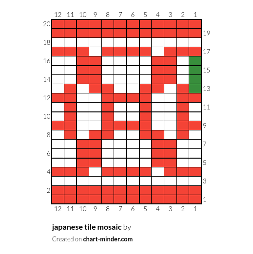 japanese tile mosaic
