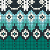 Copy of shield maiden - chart 2 yoke - mum 1 colorway