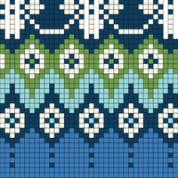 Copy of shield maiden - chart 2 yoke - mum 3 colorway