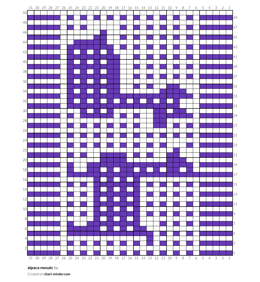 alpaca mosaic