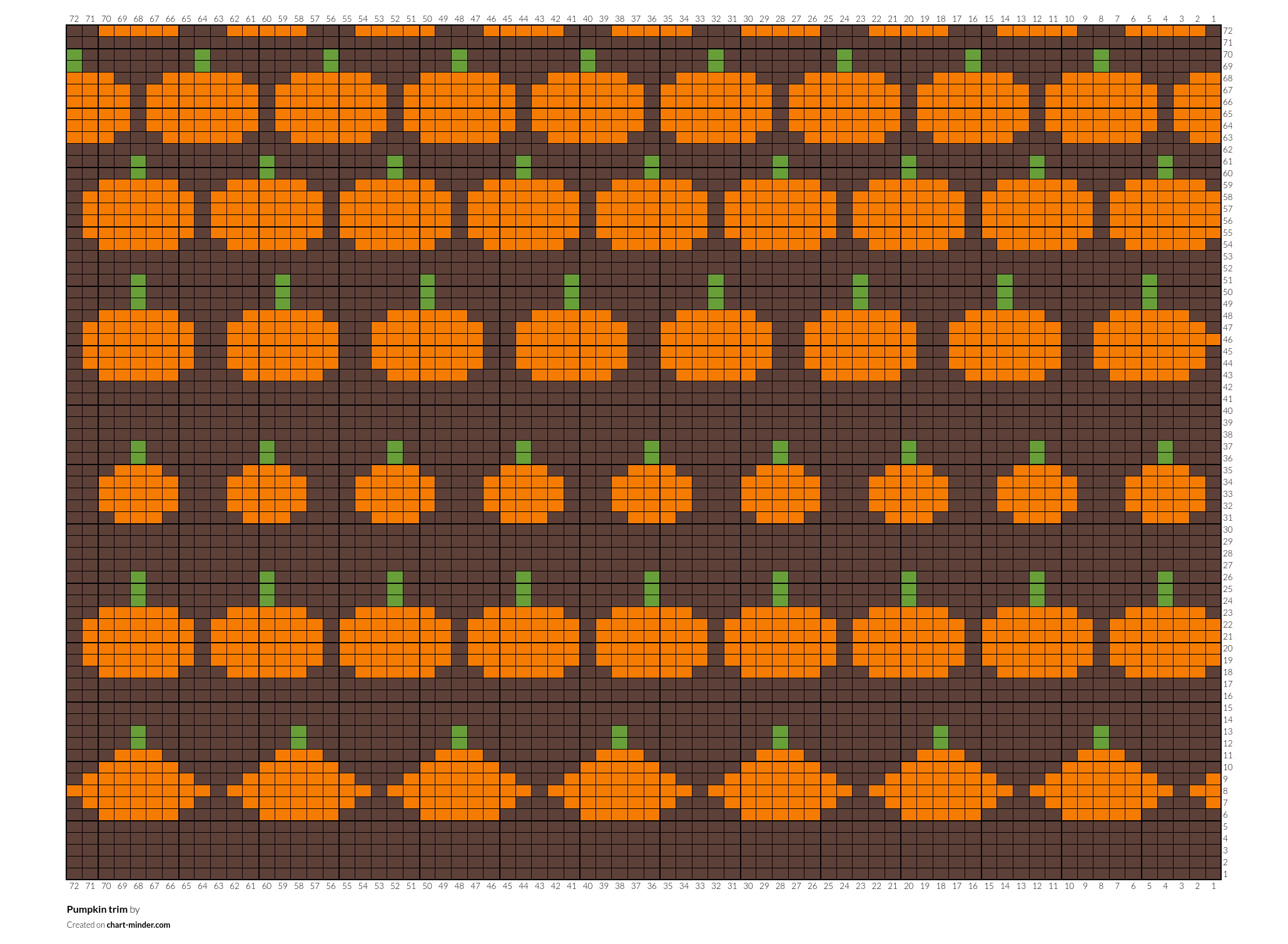 Pumpkin trim