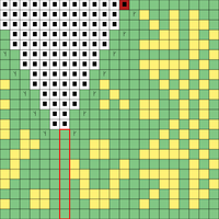 Raglan Sweater Star - Top Down