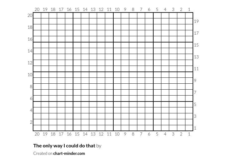 The only way I could do that 