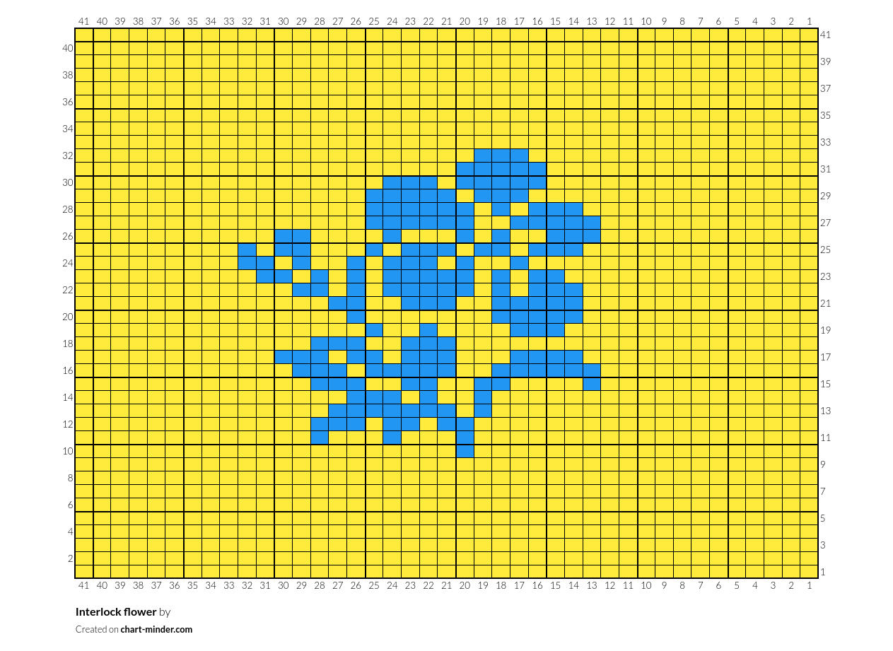 Interlock flower