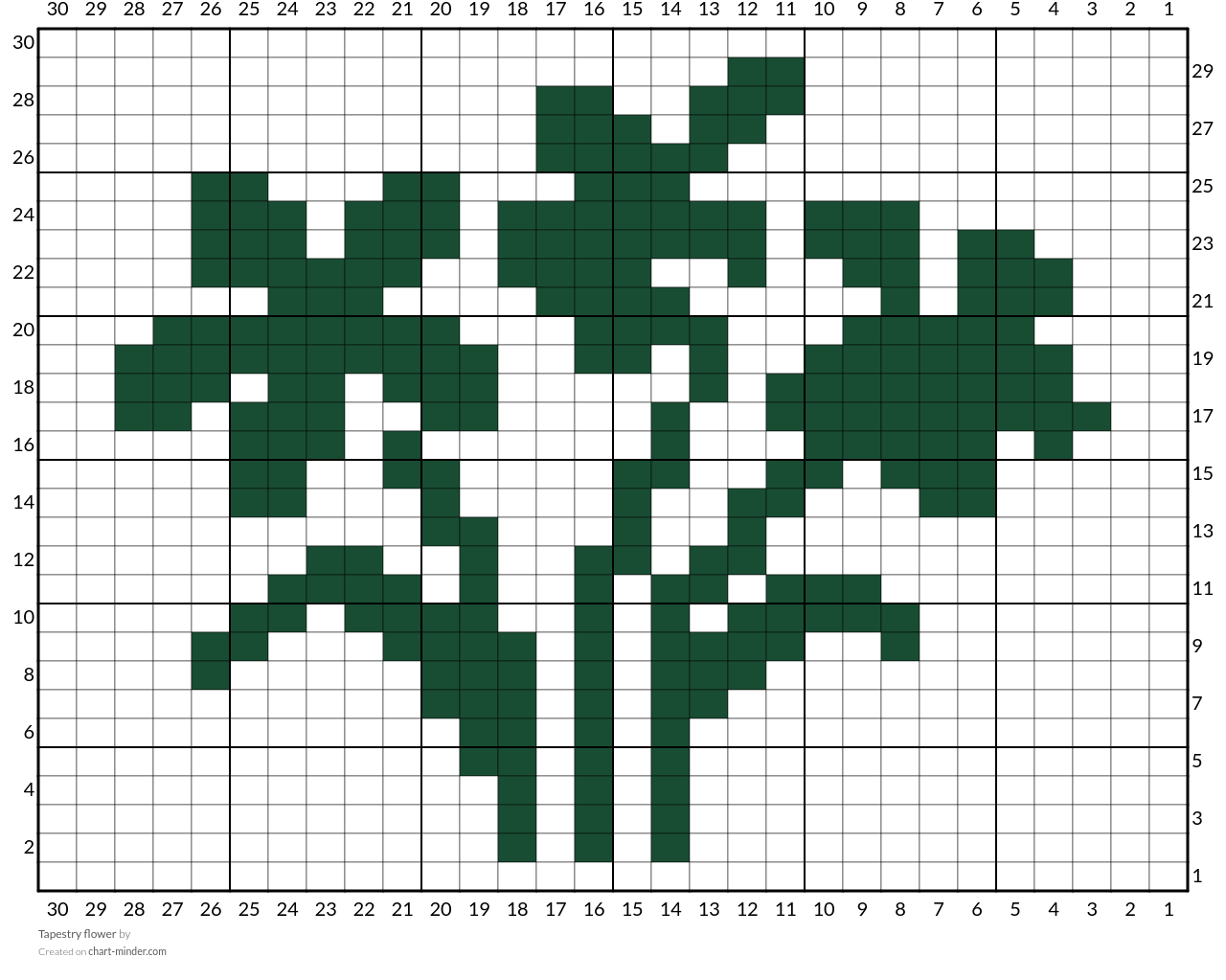 Tapestry flower