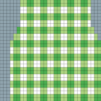 tartan sweter