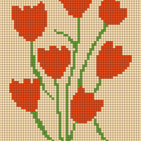 Flower market chart