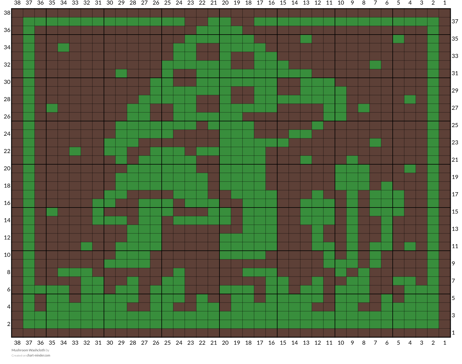 Mushroom Washcloth