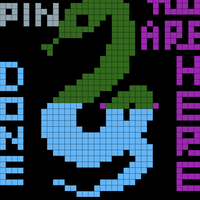 placing snake