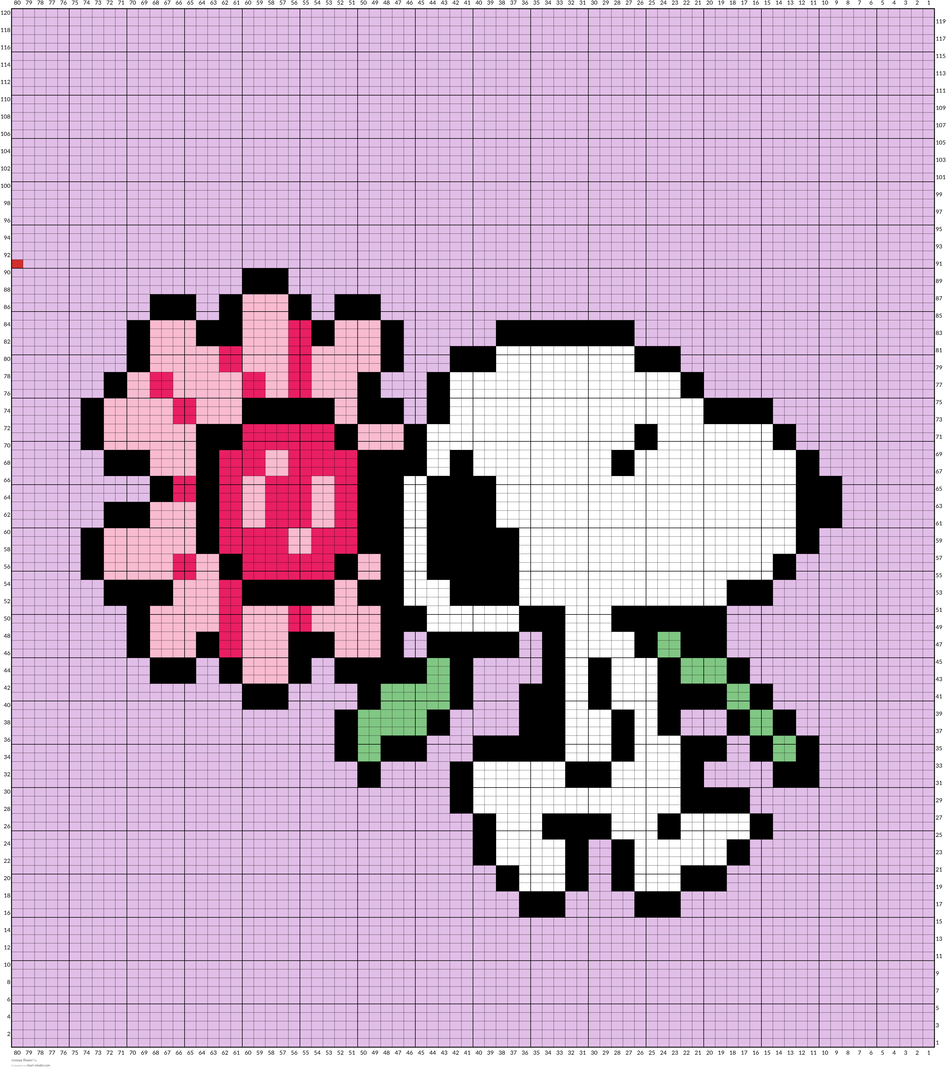 snoopy flower