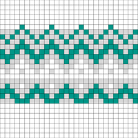 Copy of 3 color mtns beanie