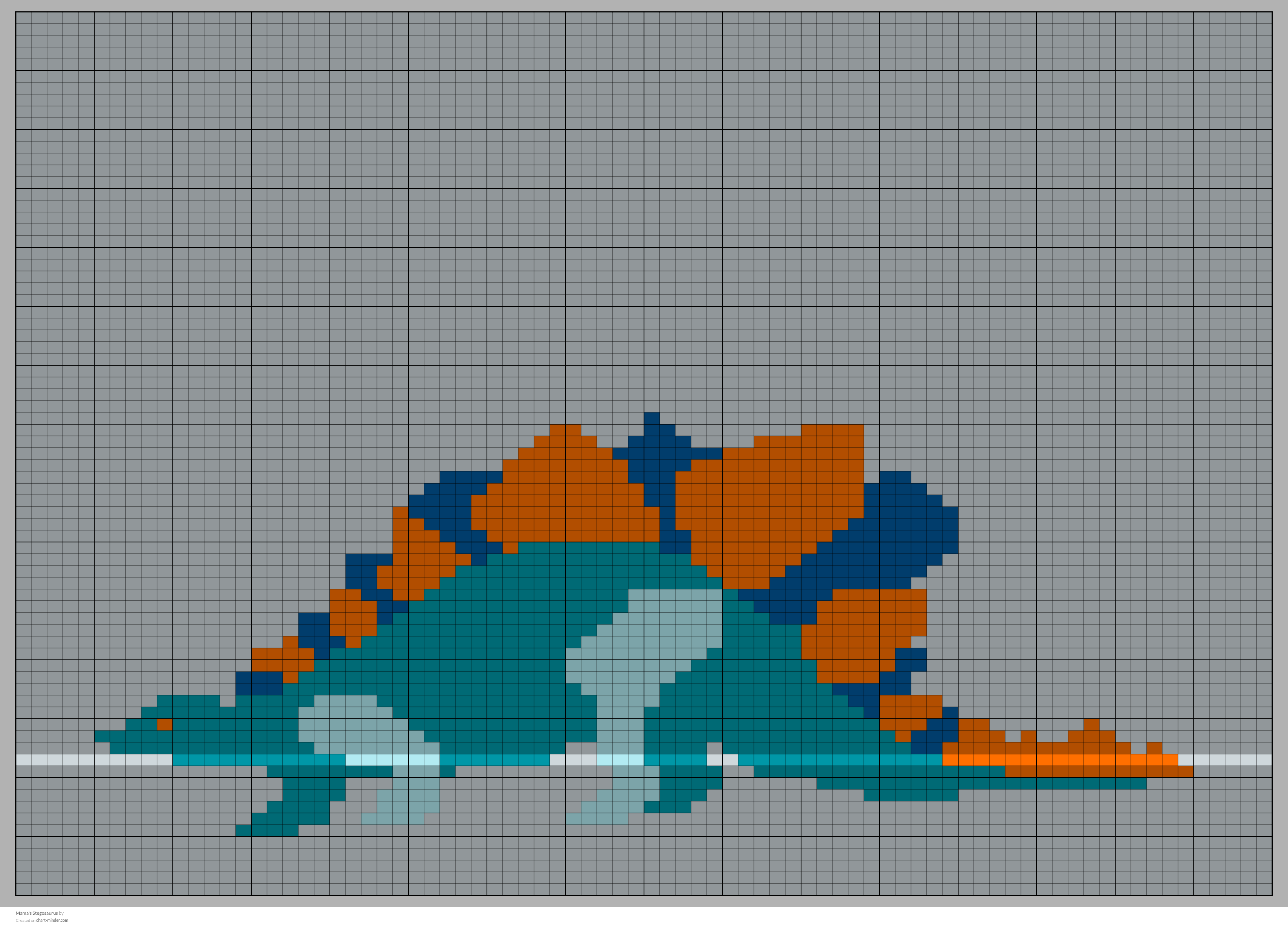 Mama's Stegosaurus