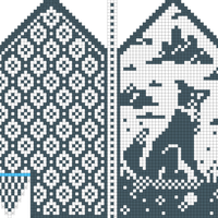 Copy of Copy of Dog mitten front