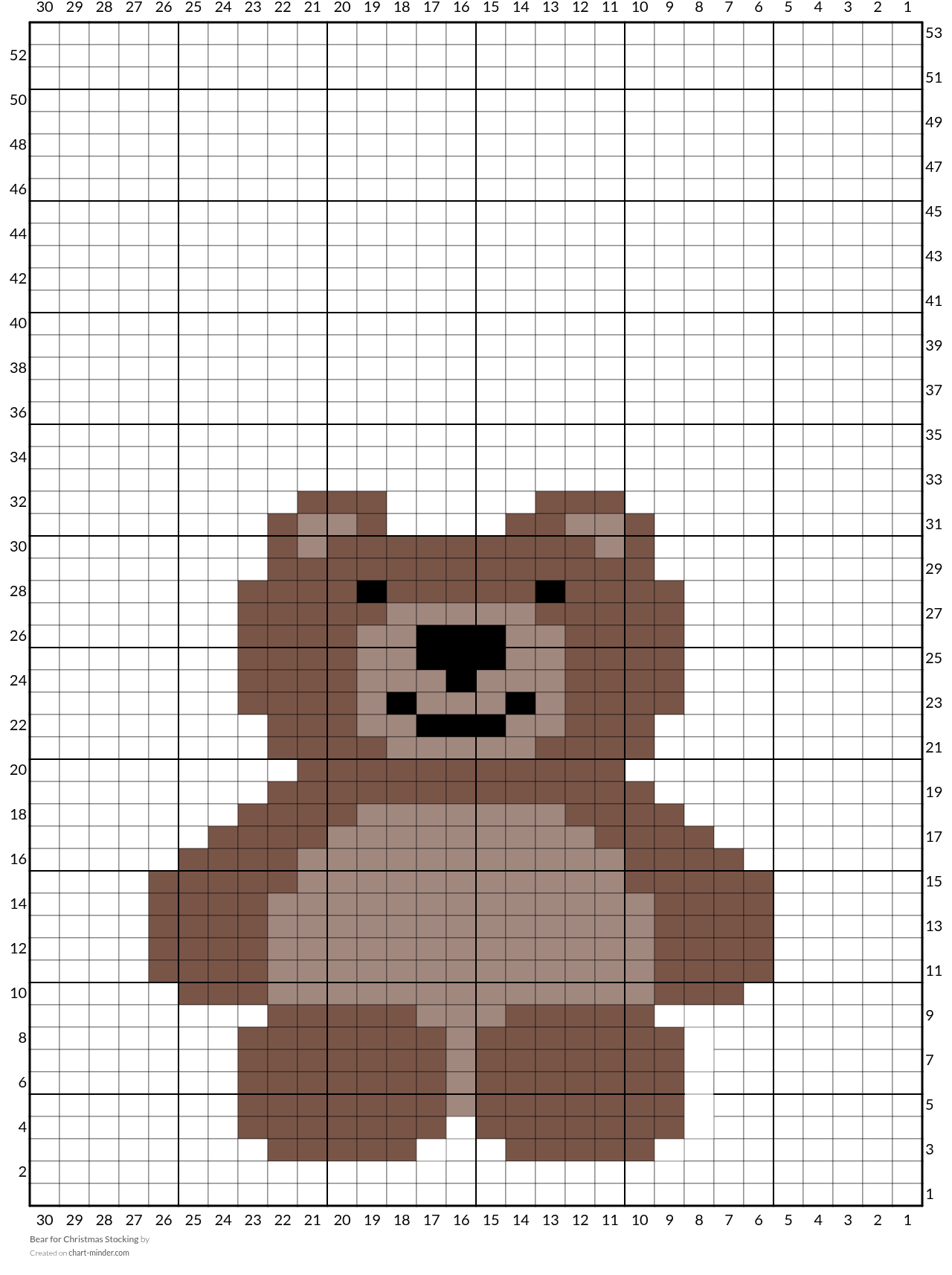 Bear for Christmas Stocking