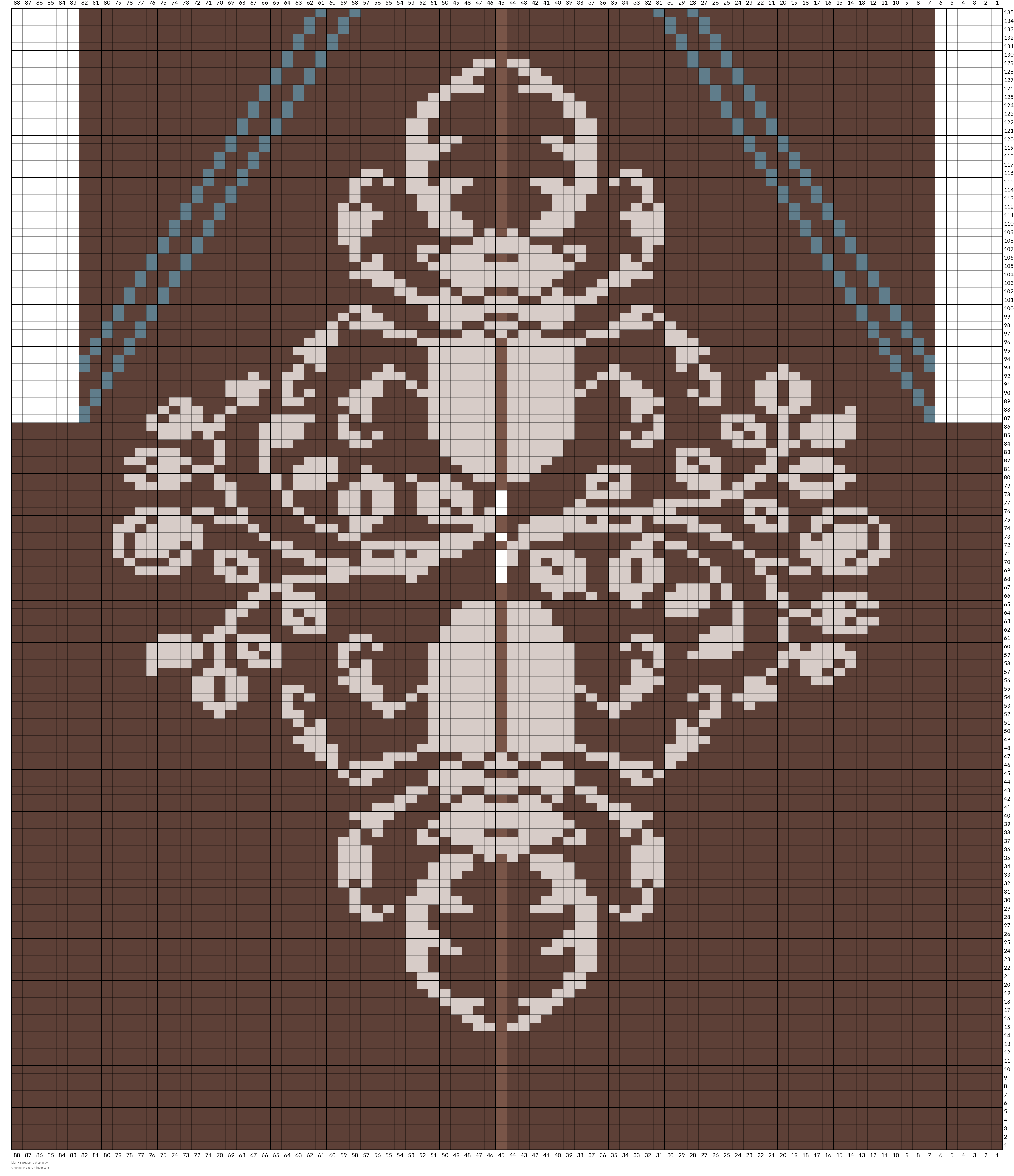 blank sweater pattern
