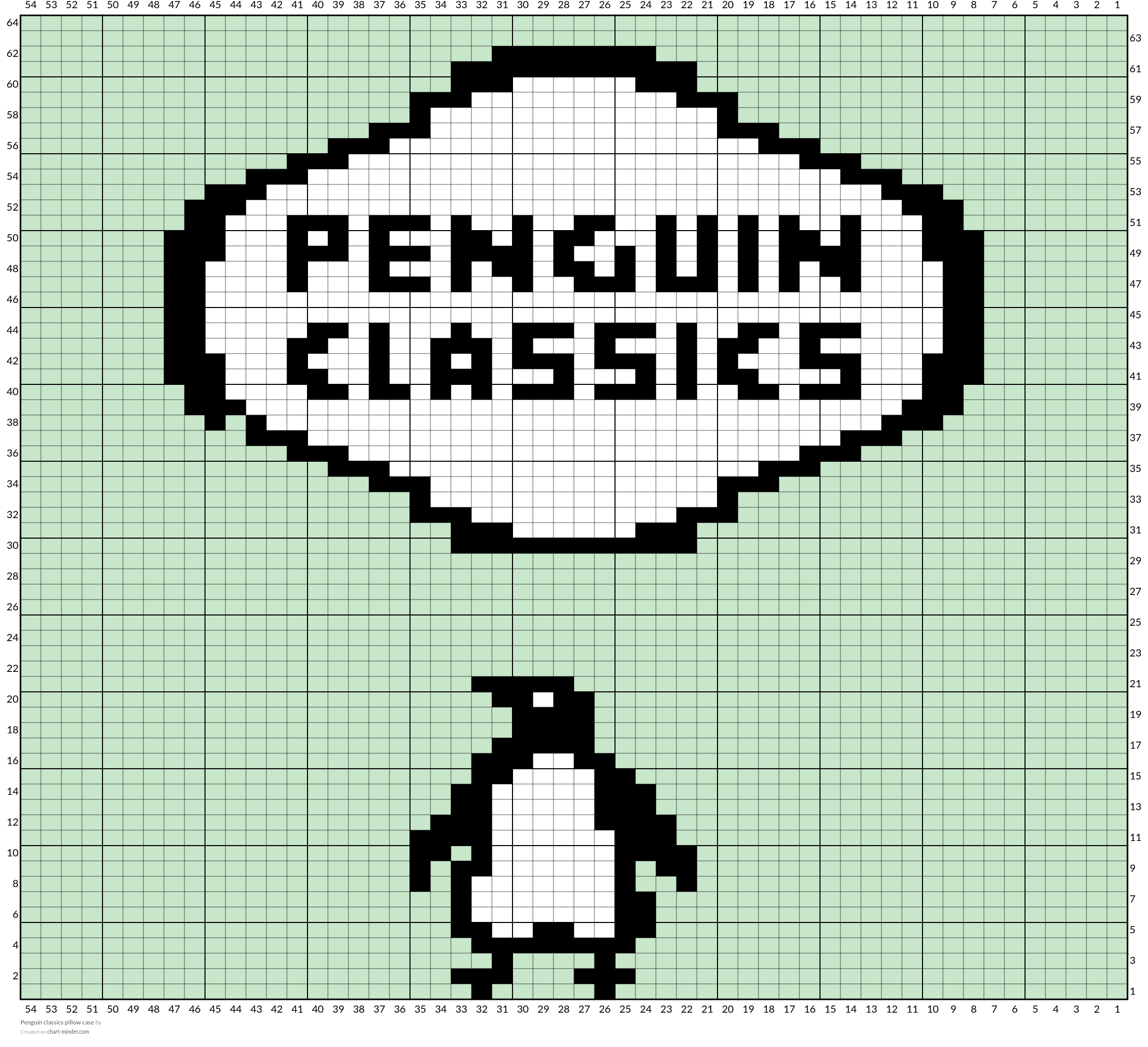 Penguin classics pillow case