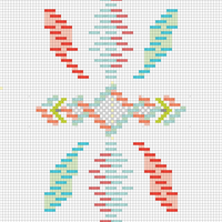  North Star Open Medallion Smaller Spirals