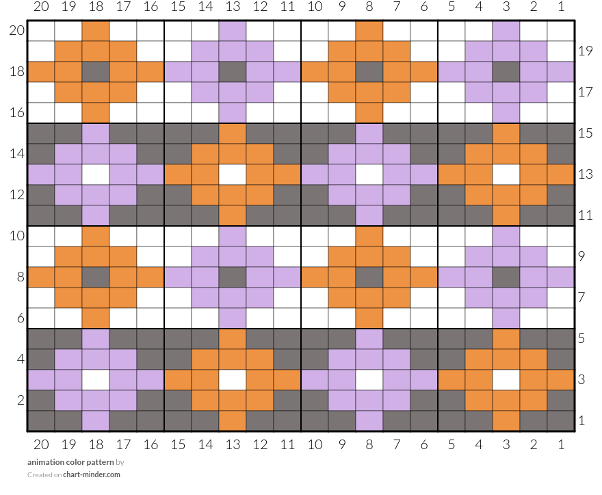 animation color pattern