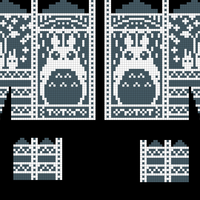 Totoro Mittens (Both Hands)