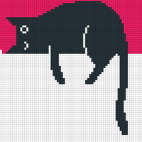 The lying cat