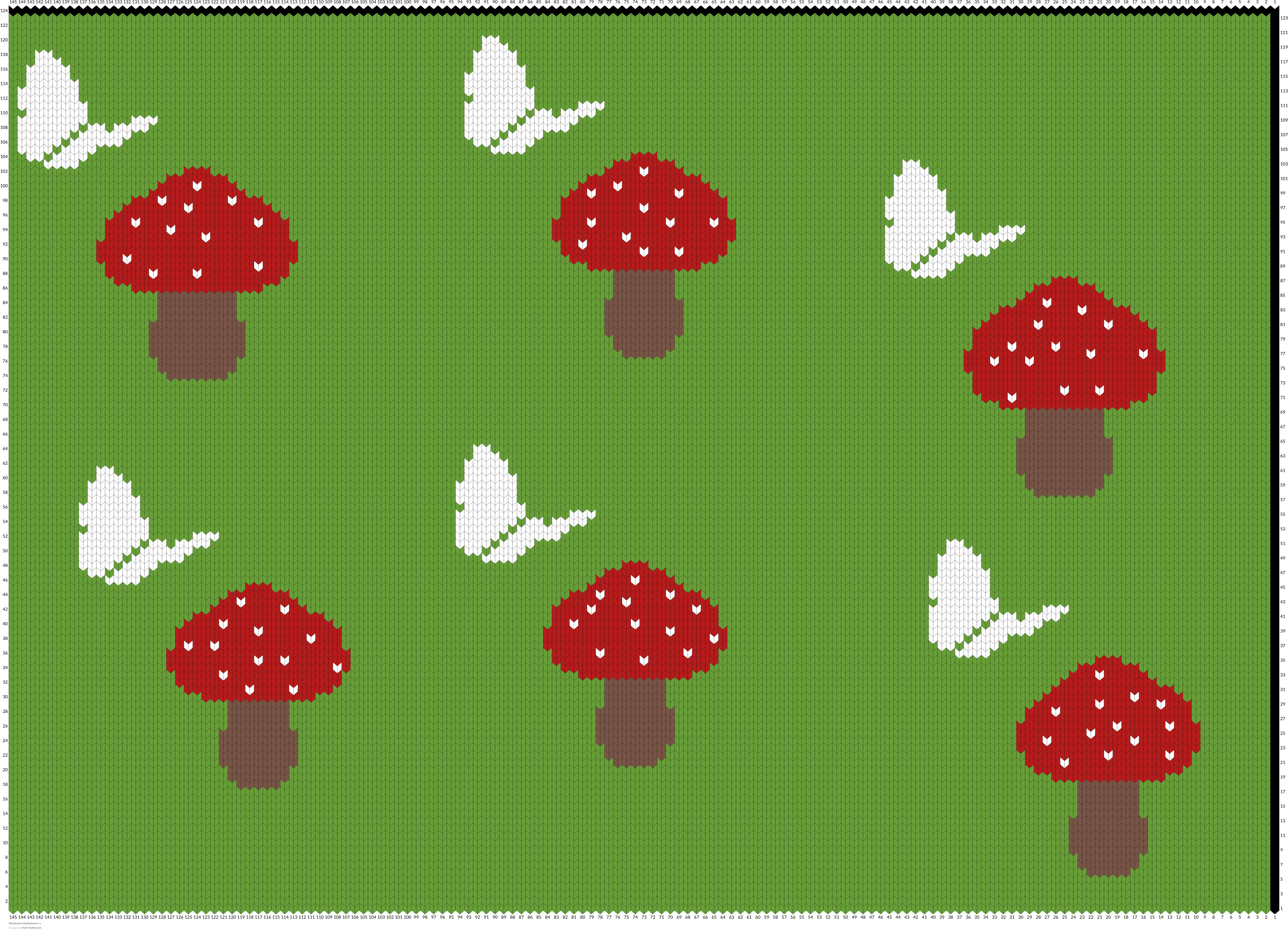 Mushroom booksleeve