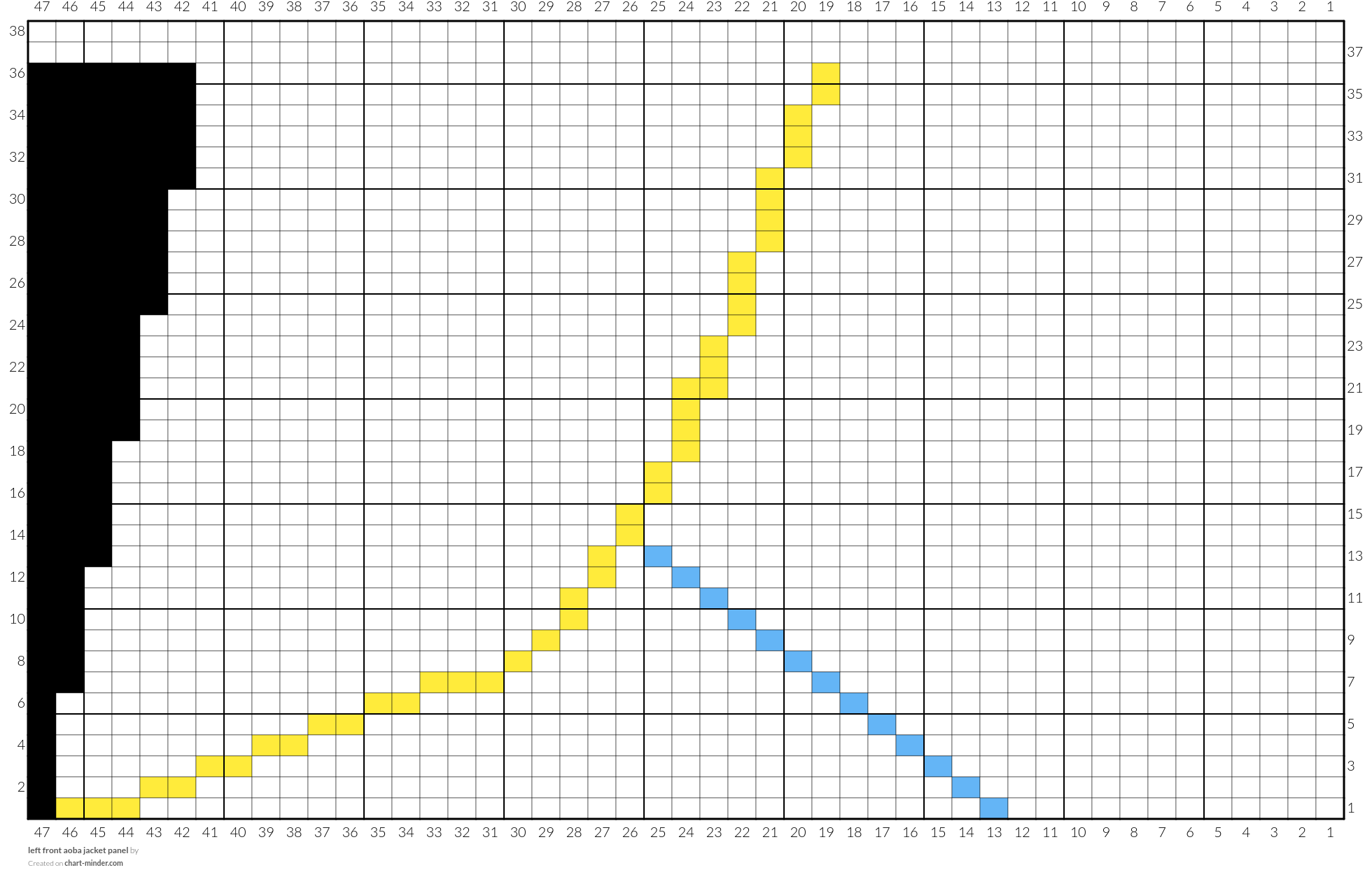left front aoba jacket panel