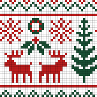 Tweed Christmas Sweater