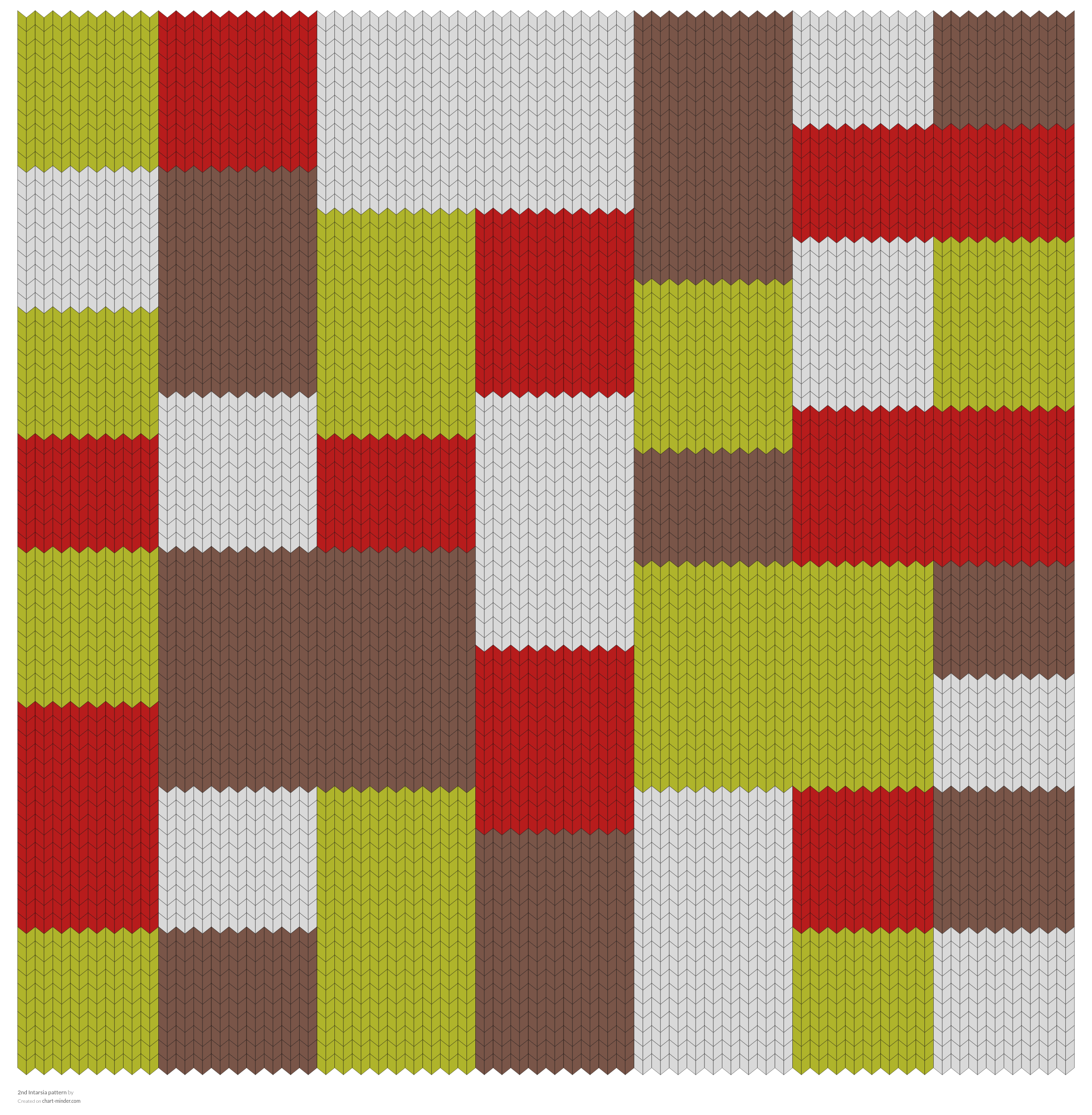 2nd Intarsia pattern