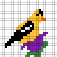 Bird afghan