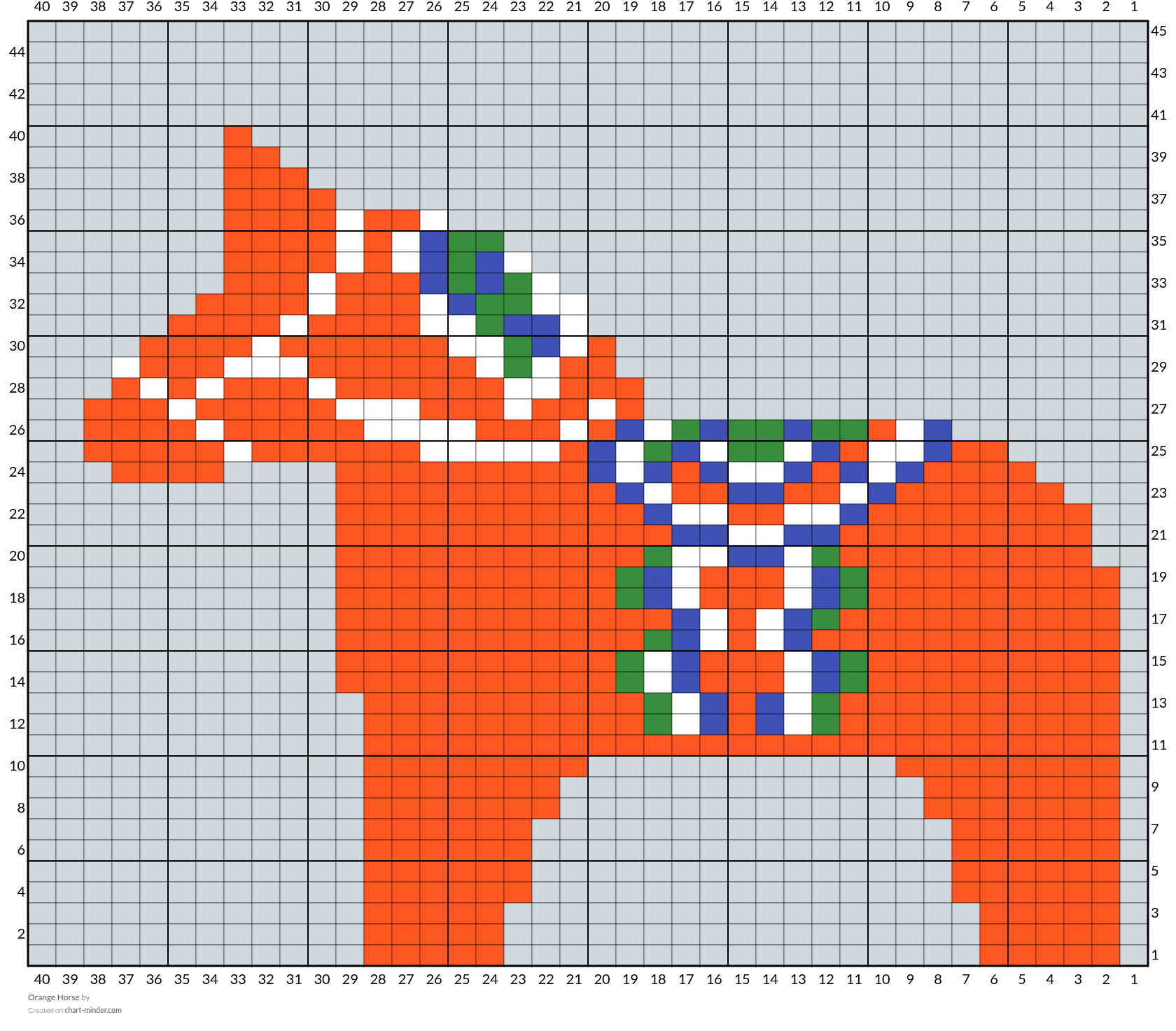 Orange Horse