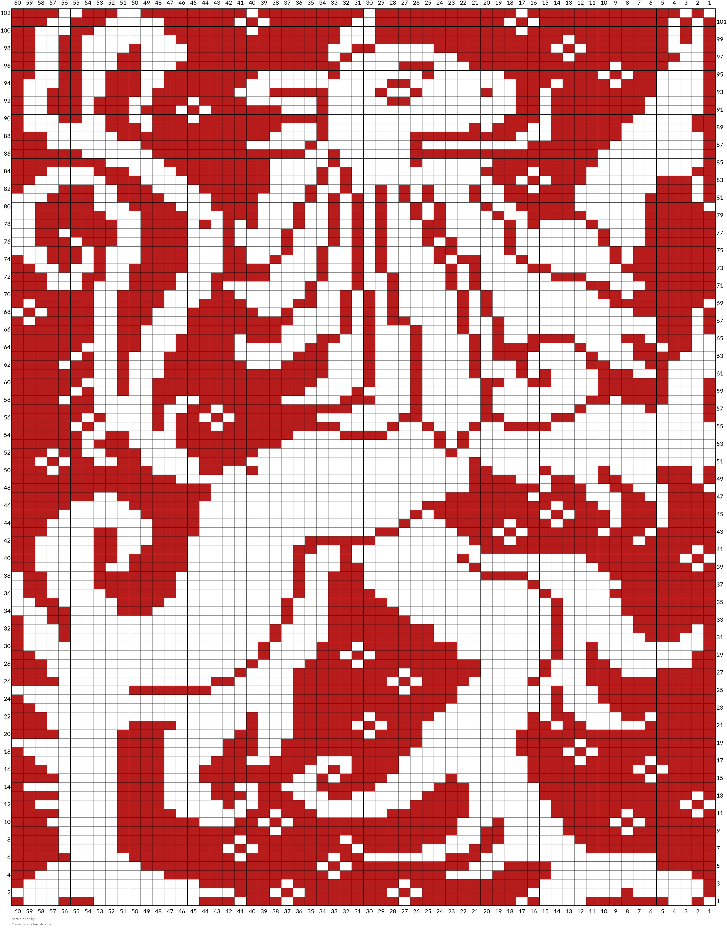 heraldic lion