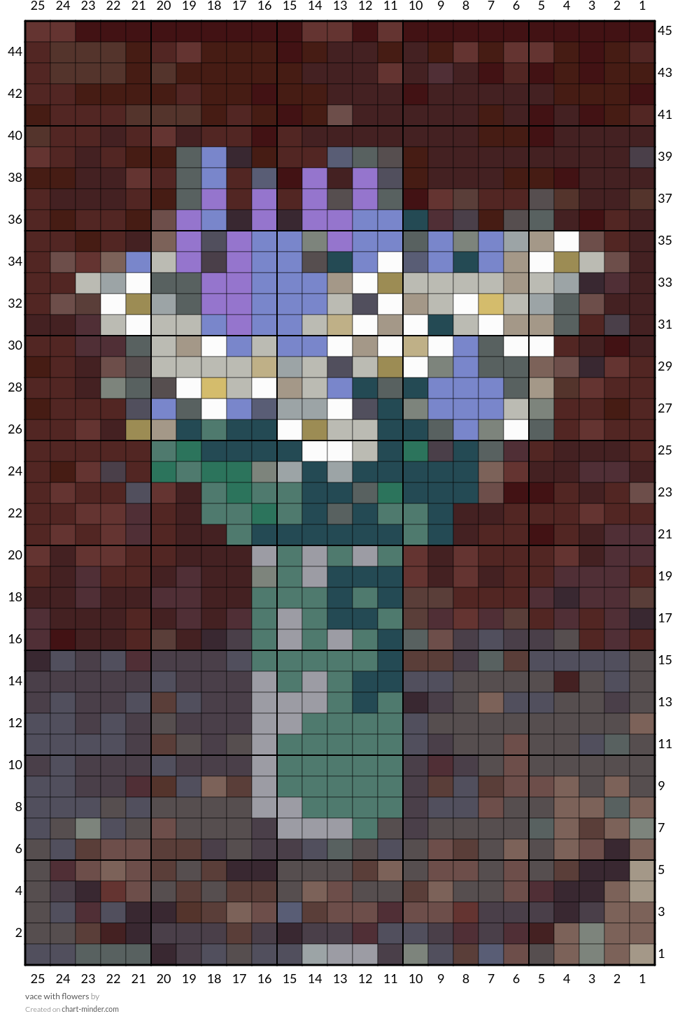 vace with flowers 