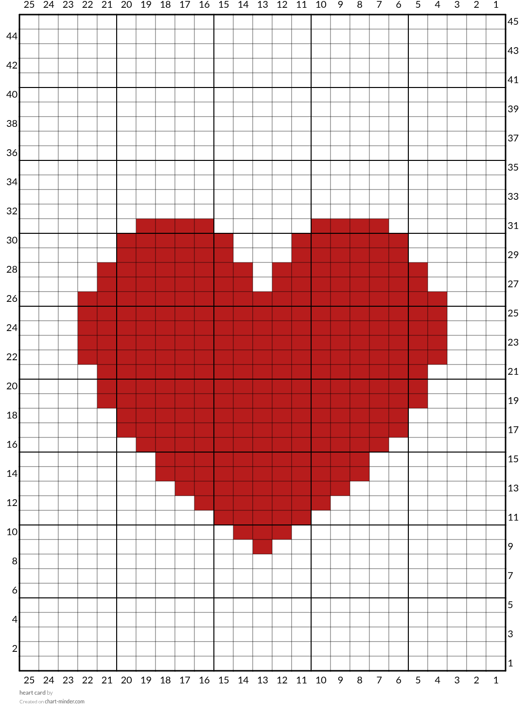 heart card