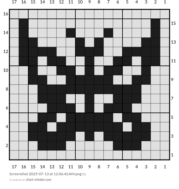Butterfly filet crochet