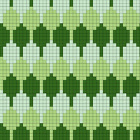 Dragon scale colorwork