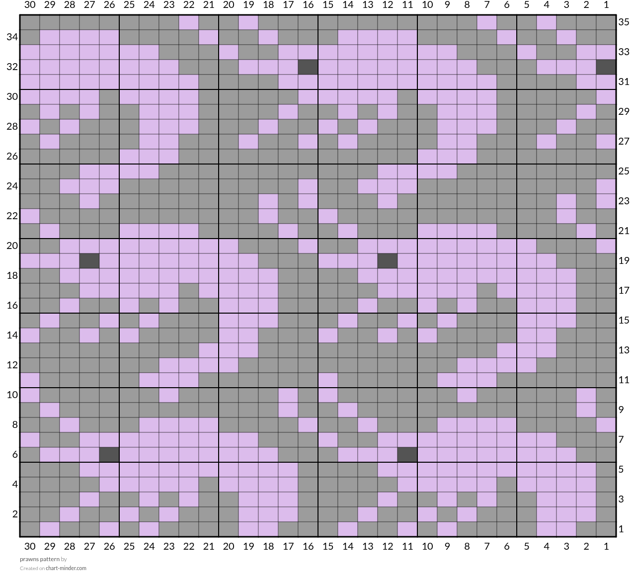 prawns pattern