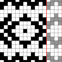 Fair isle sock pattern