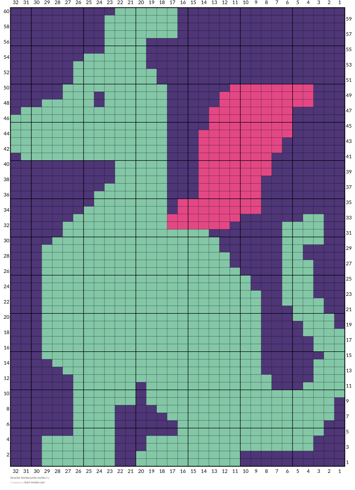 Drache Vorderseite rechts