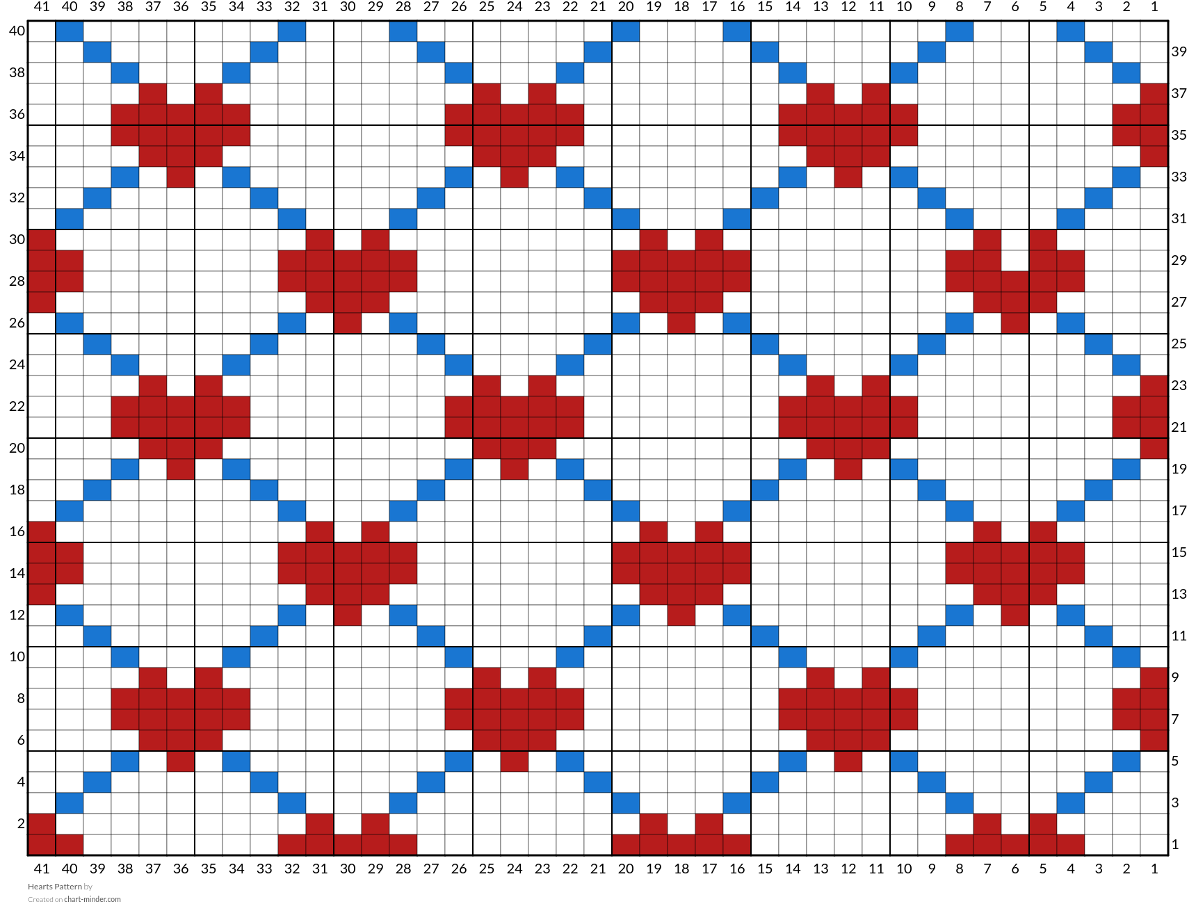 Hearts Pattern
