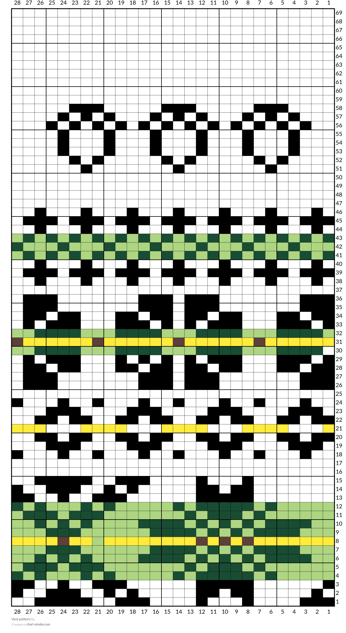 Vest pattern 