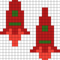 Rocket Ship Motif