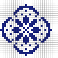 Curled Floral Porcelain