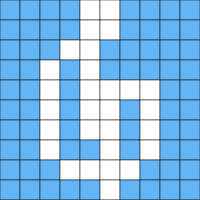 Music Symbol Bookmark Tapestry Pattern