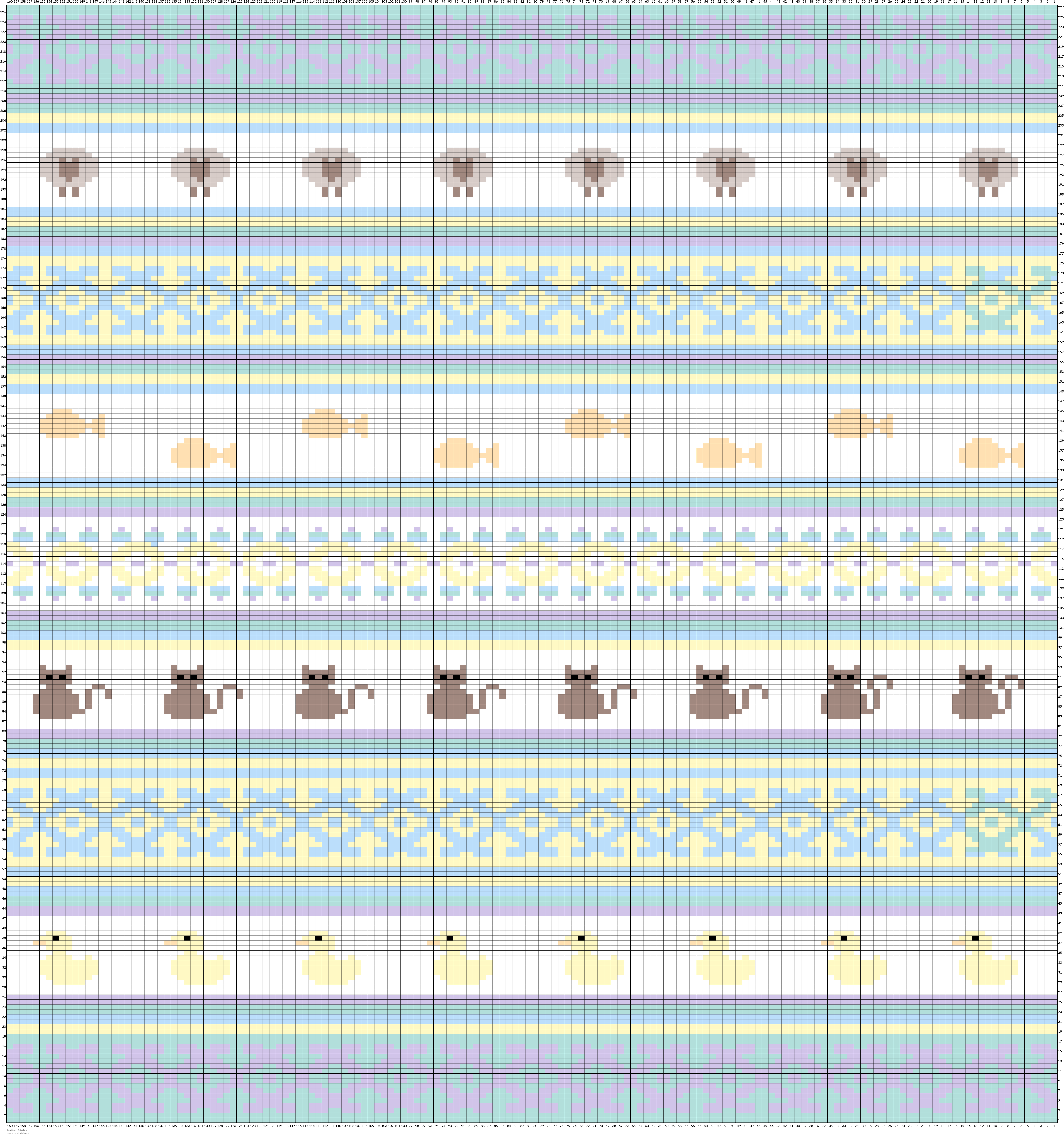 Baby Stripes Animals