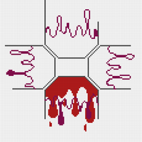 bloody sweater