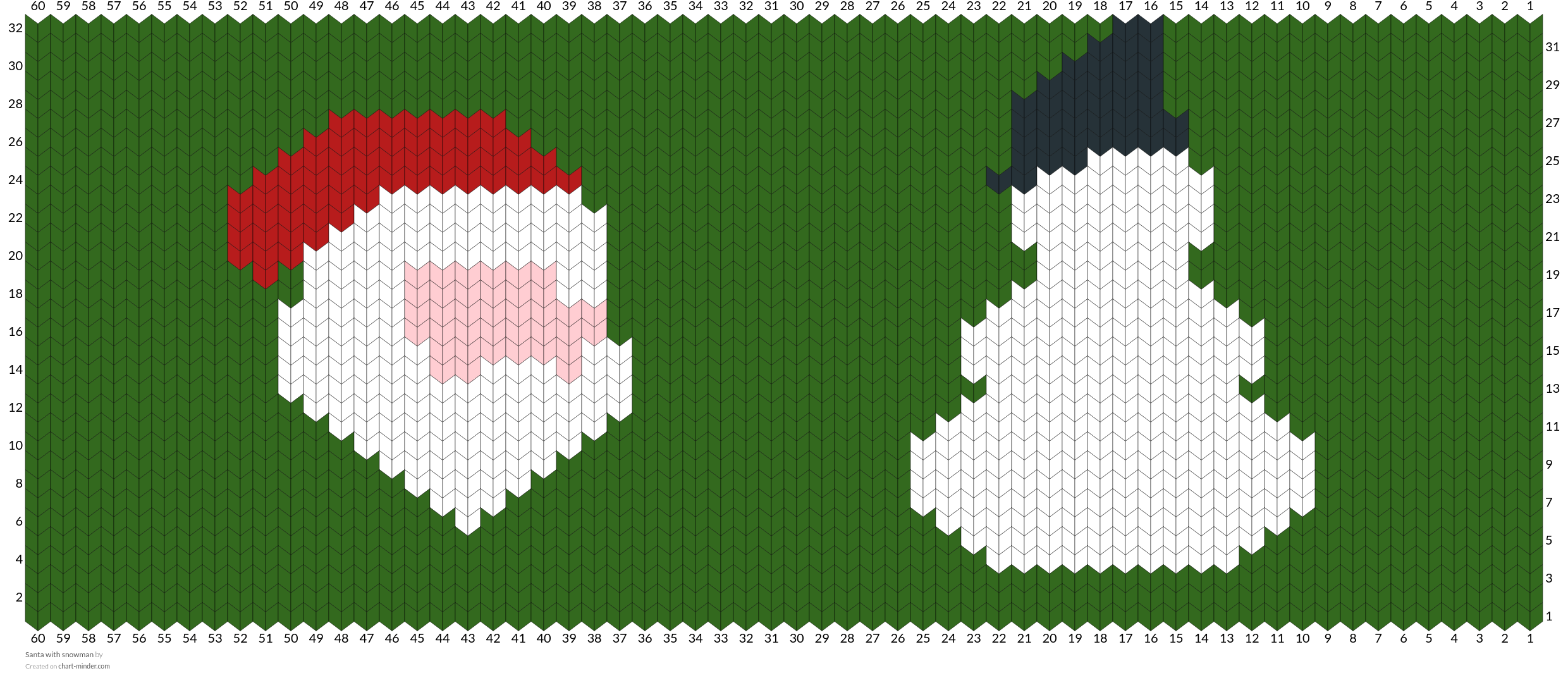 Santa with snowman