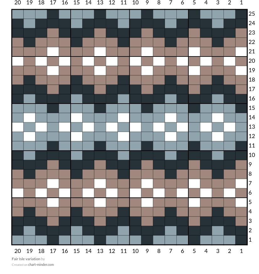 Fair Isle variation