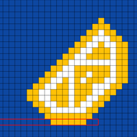 lemon wedge