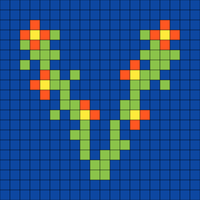flower vine v